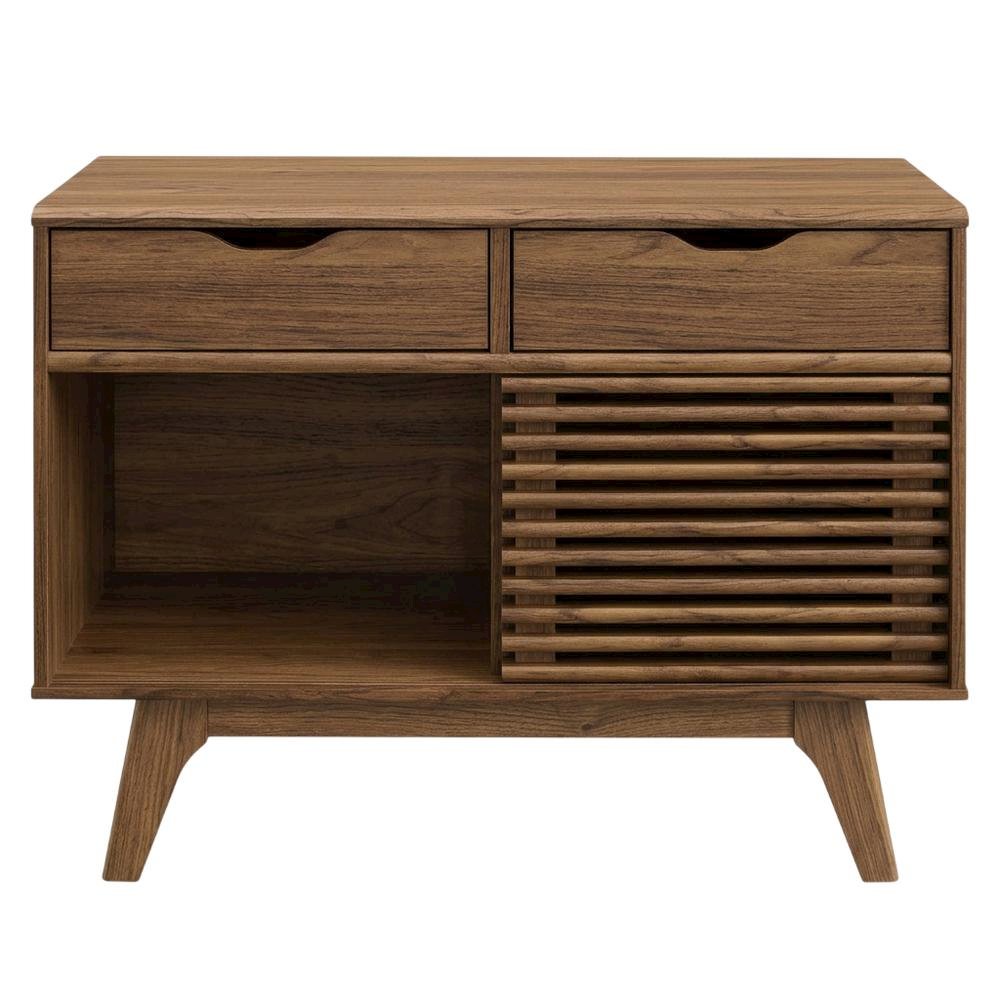 Stylish Vinyl Record Display Stand with Modern Coffee Table Design