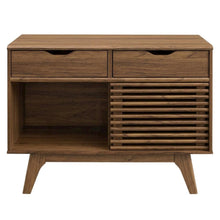 Stylish Vinyl Record Display Stand with Modern Coffee Table Design