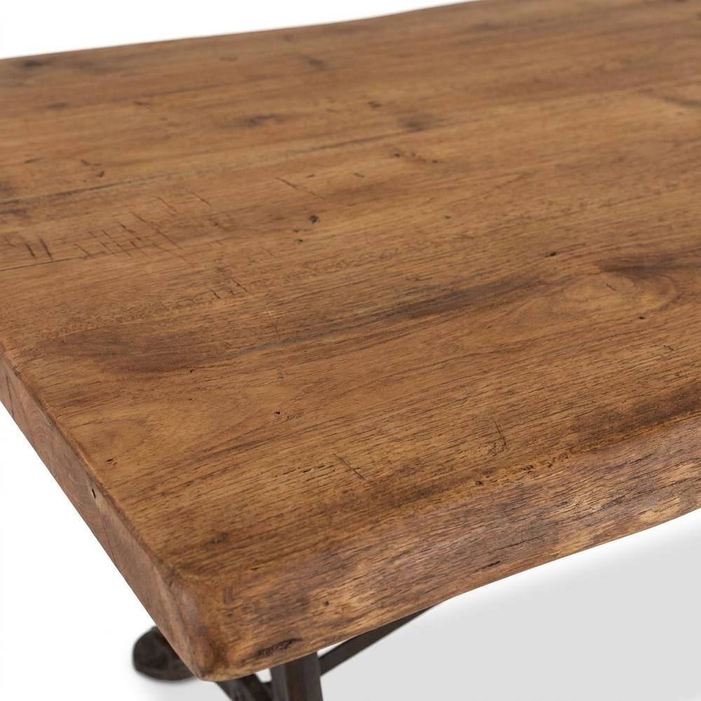 Blayne 94" Dining Table in Live Edge Acacia with Walnut Finish