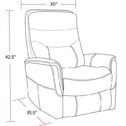 Butterscotch Recliner Nursery Glider  – Elegant Boucle Chairs for Comfort