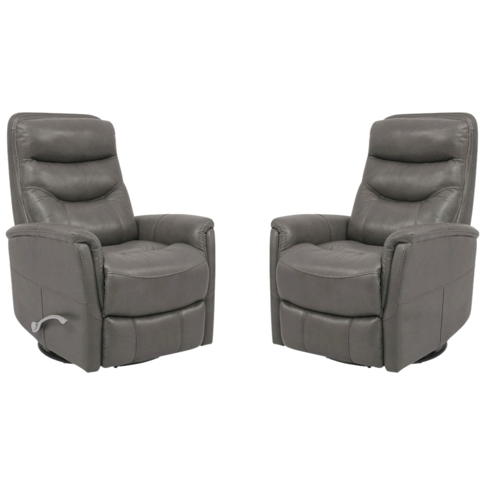 Ice Recliner Nursery Glider Set – Elegant Boucle Chairs for Comfort
