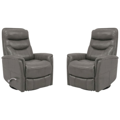 Ice Recliner Nursery Glider Set – Elegant Boucle Chairs for Comfort