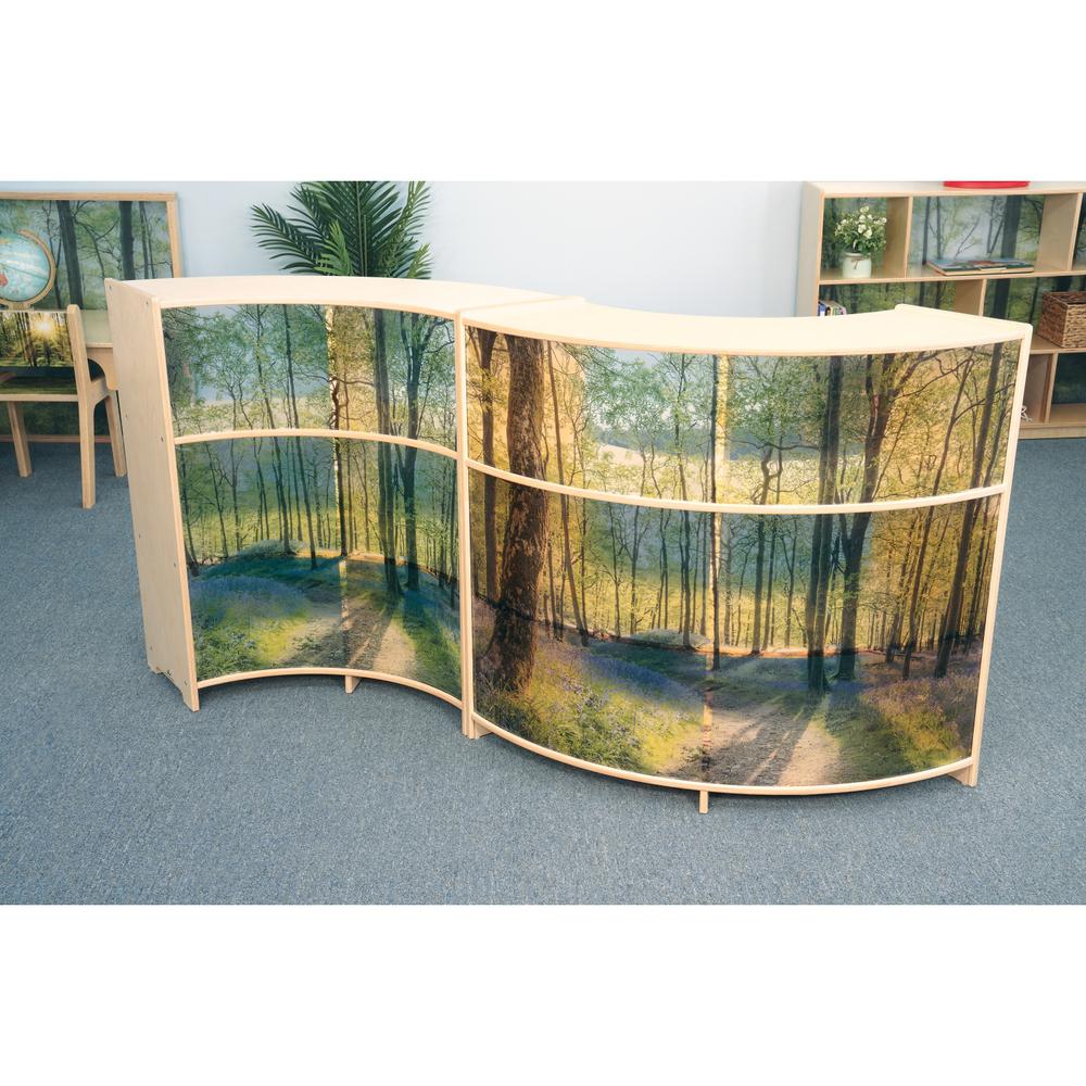 Nature View Serenity Curve-In Cabinet
