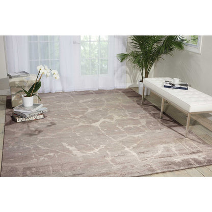 Silk Shadows Silver Area Rug