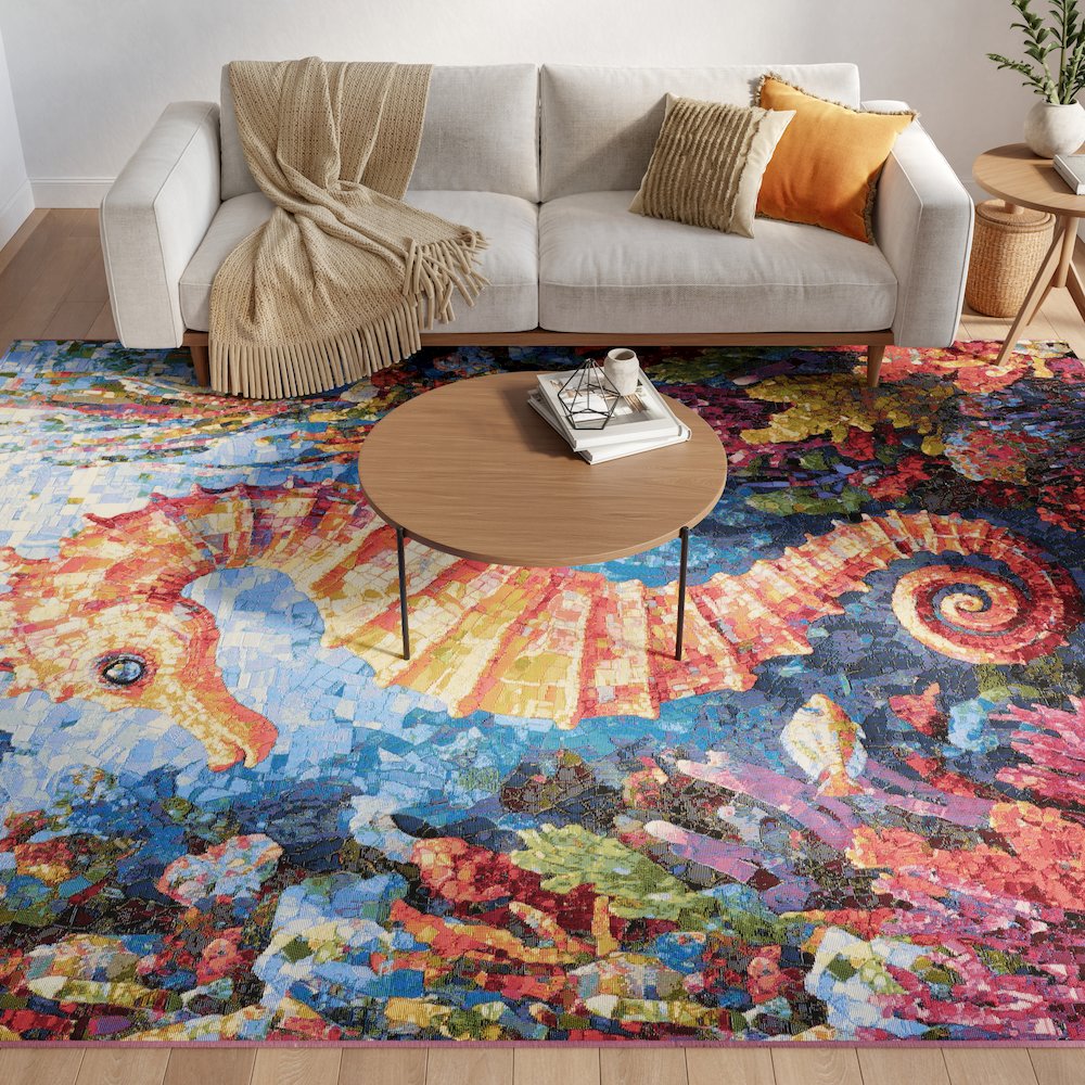 Nourison Home Color Splash Area Rug