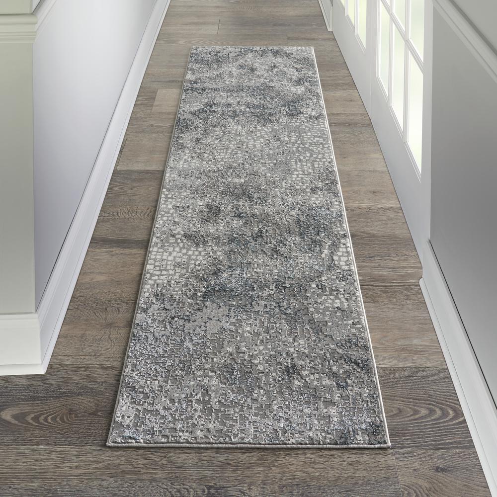 MA90 Uptown Area Rug, Grey, 2'2" x 7'6"