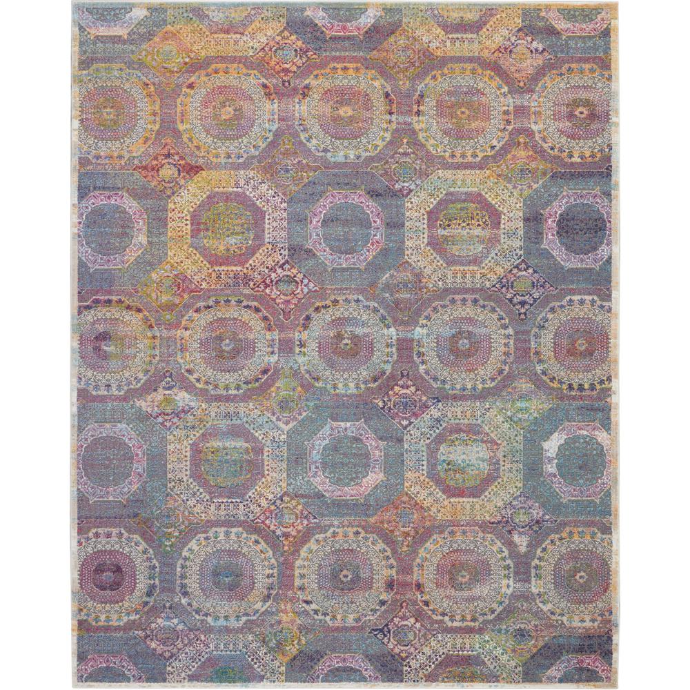 Bohemian Rectangle Area Rug, 9' x 12'