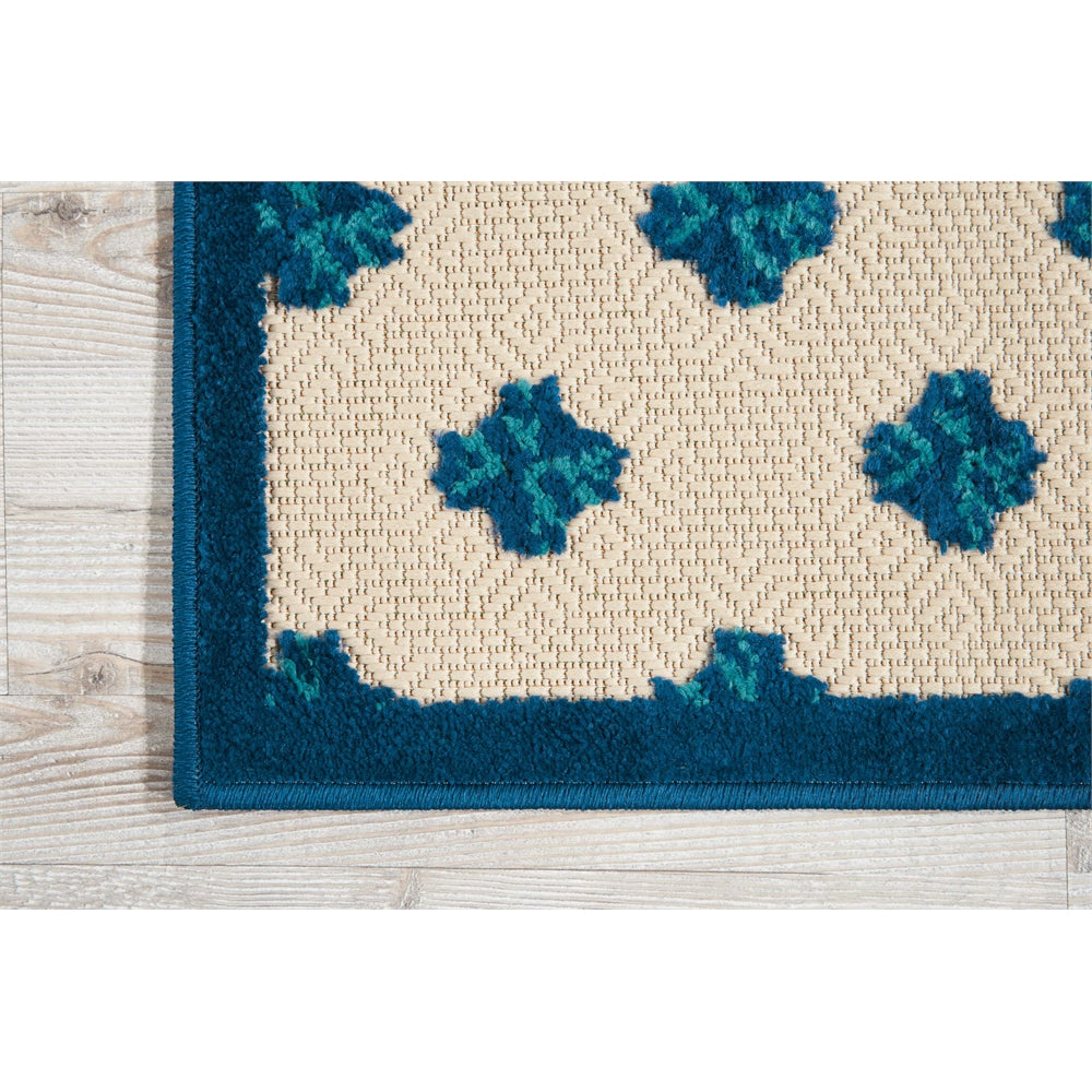 Nourison Aloha Navy Indoor/Outdoor Area Rug