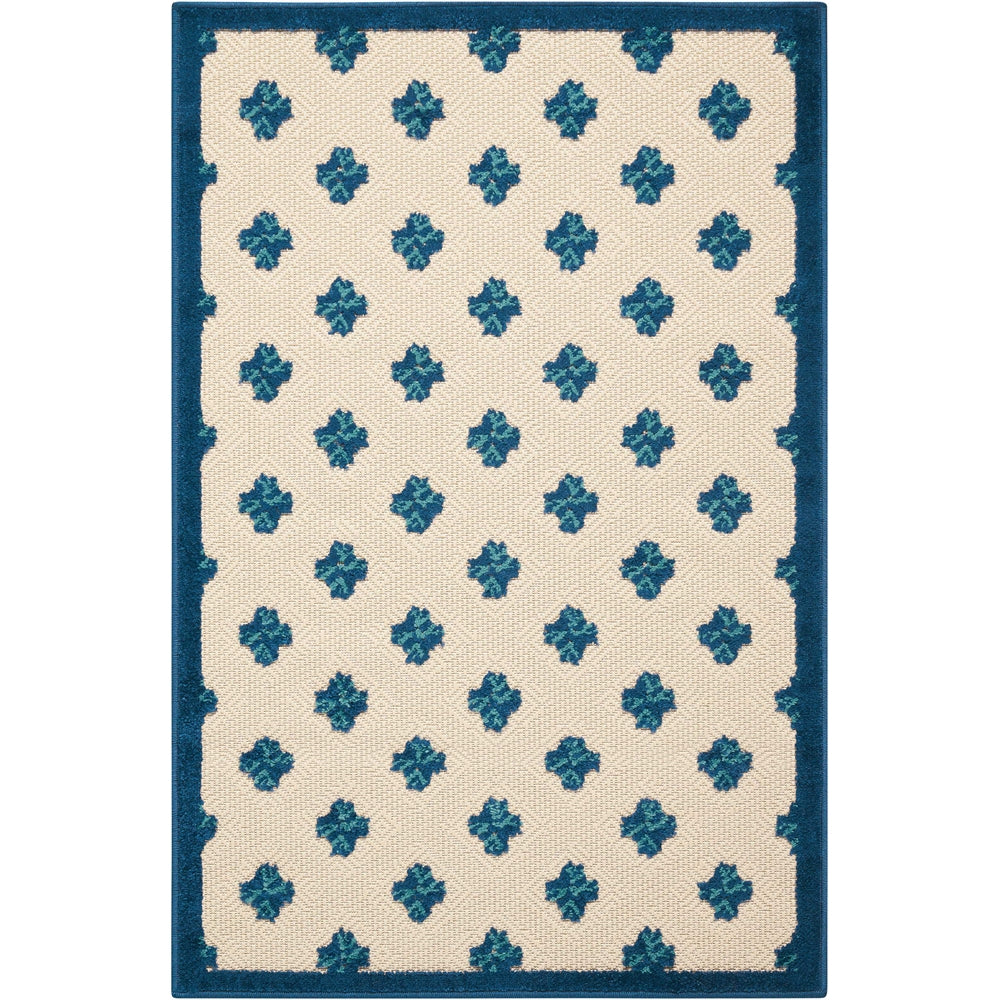 Nourison Aloha Navy Indoor/Outdoor Area Rug