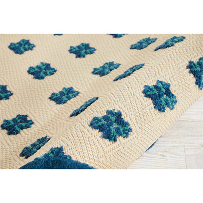 Nourison Aloha Navy Indoor/Outdoor Area Rug