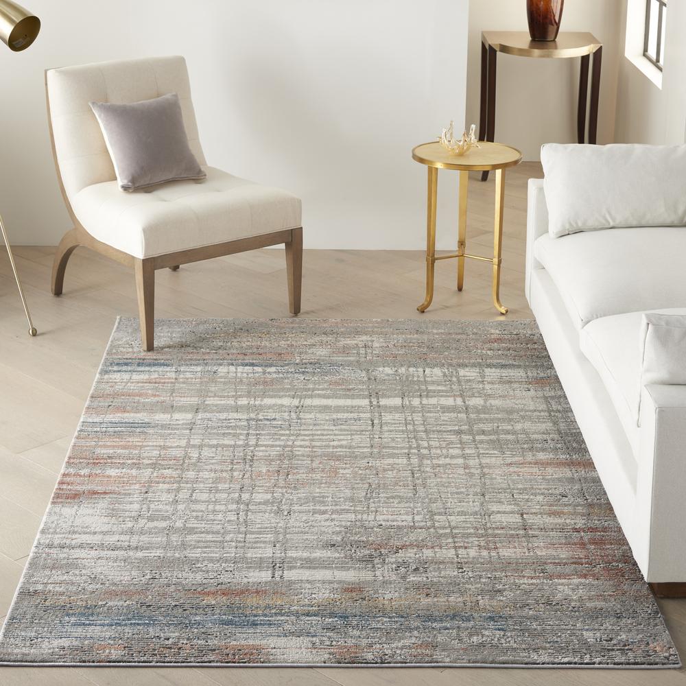 Modern Rectangle Area Rug, 4' x 6'