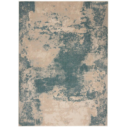 Modern Rectangle Area Rug, 9' x 13'