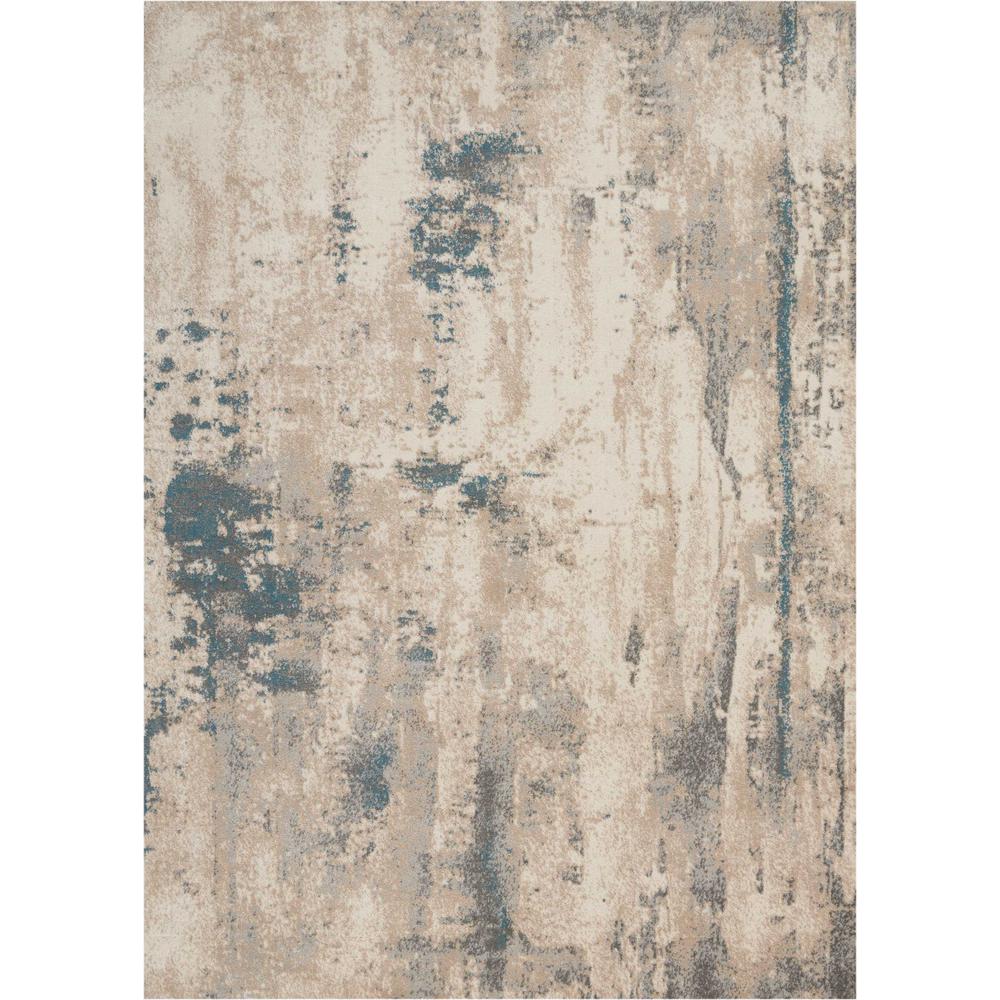 Modern Rectangle Area Rug, 4' x 6'