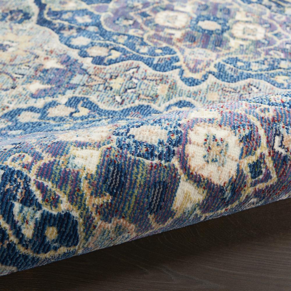 Bohemian Round Area Rug, 4' x Round