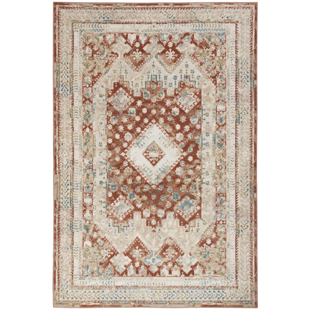 Vintage Rectangle Area Rug, 4' x 6'