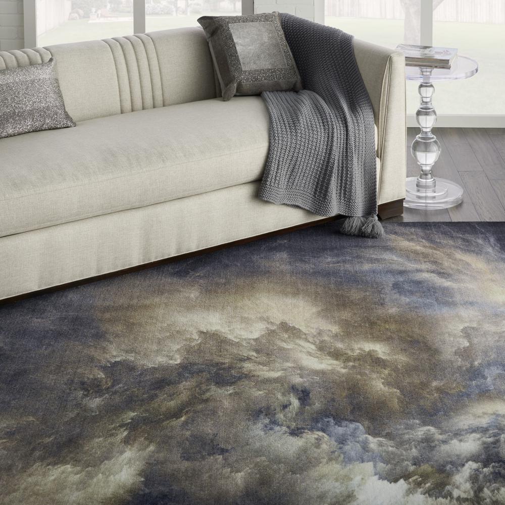 Nourison Le Reve Area Rug, Chocolate/Multicolor, 9' x 12', LER07