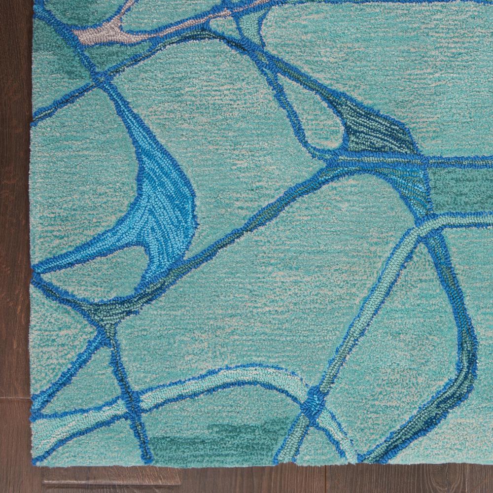 Modern Rectangle Area Rug, 5' x 8'