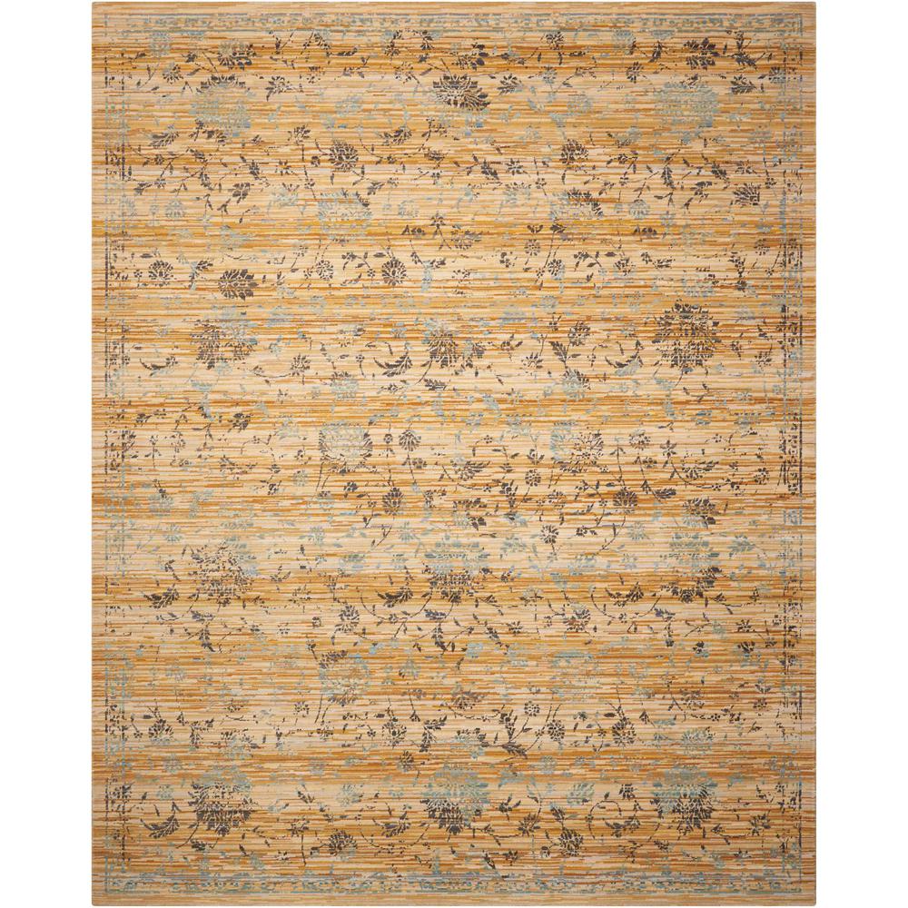 Rhapsody Area Rug, Caramel/Cream, 8'6" x 11'6"