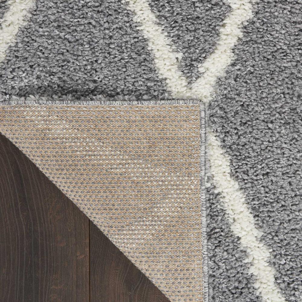 SHI02 Shangri-La Light Grey/Ivory Area Rug- 8' x 10'