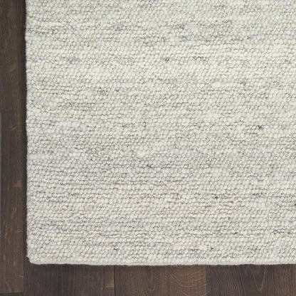 Nourison Alanna Area Rug Farmhouse 7'9" x 9'9" Rectangle, Silver