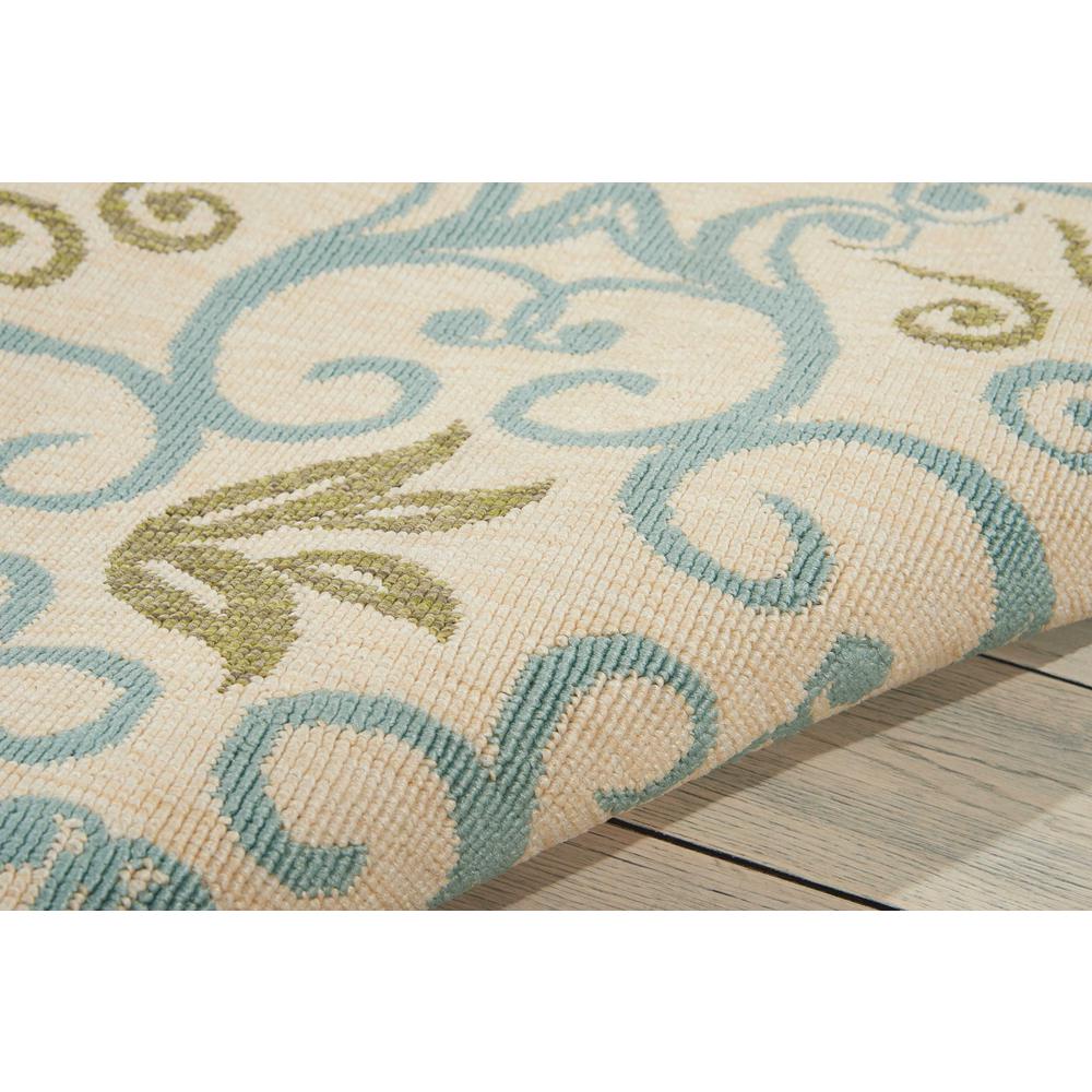 Nourison Caribbean Ivory Blue Indoor/Outdoor Area Rug