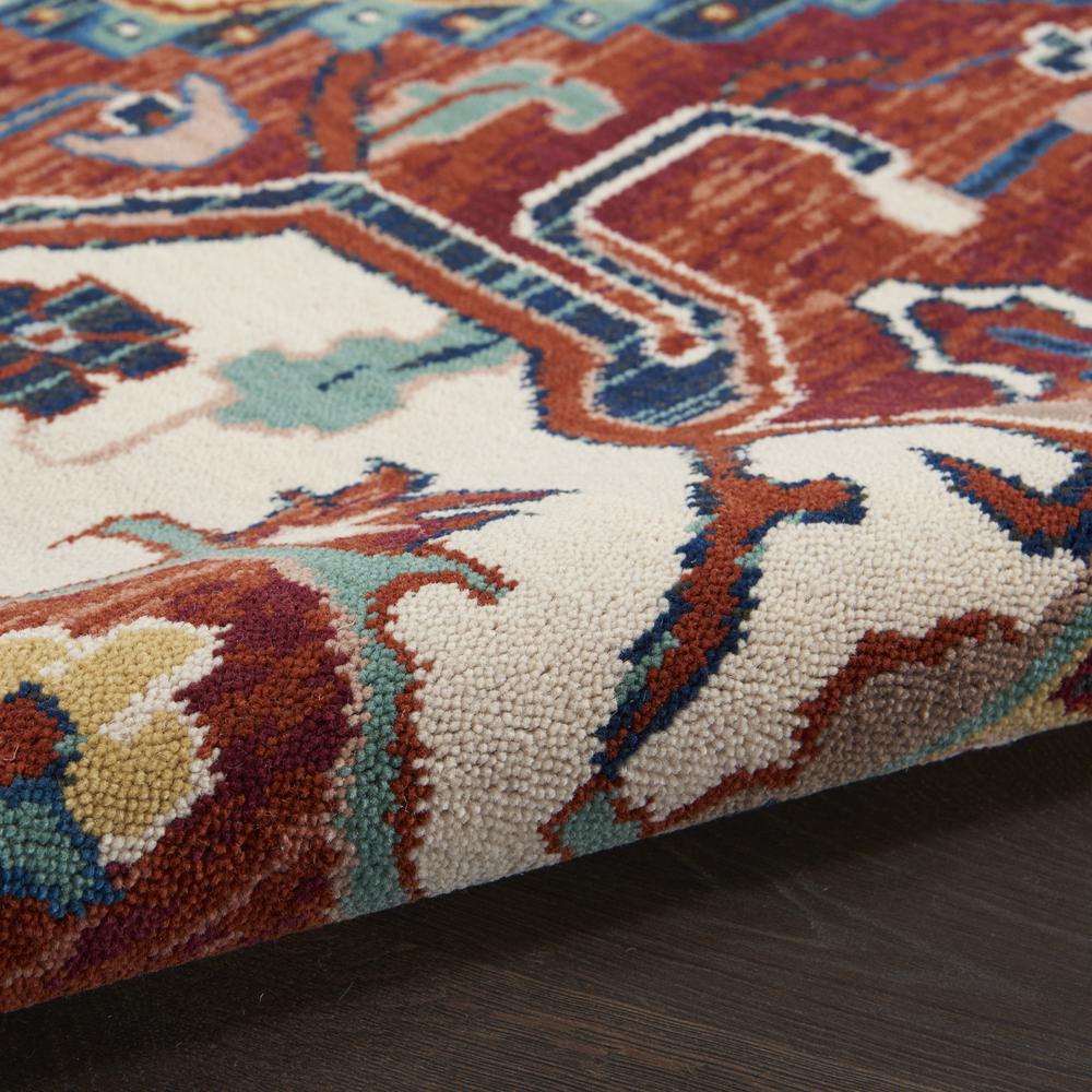 Nourison Parisa 12' x 15' Brick/Ivory Area Rug