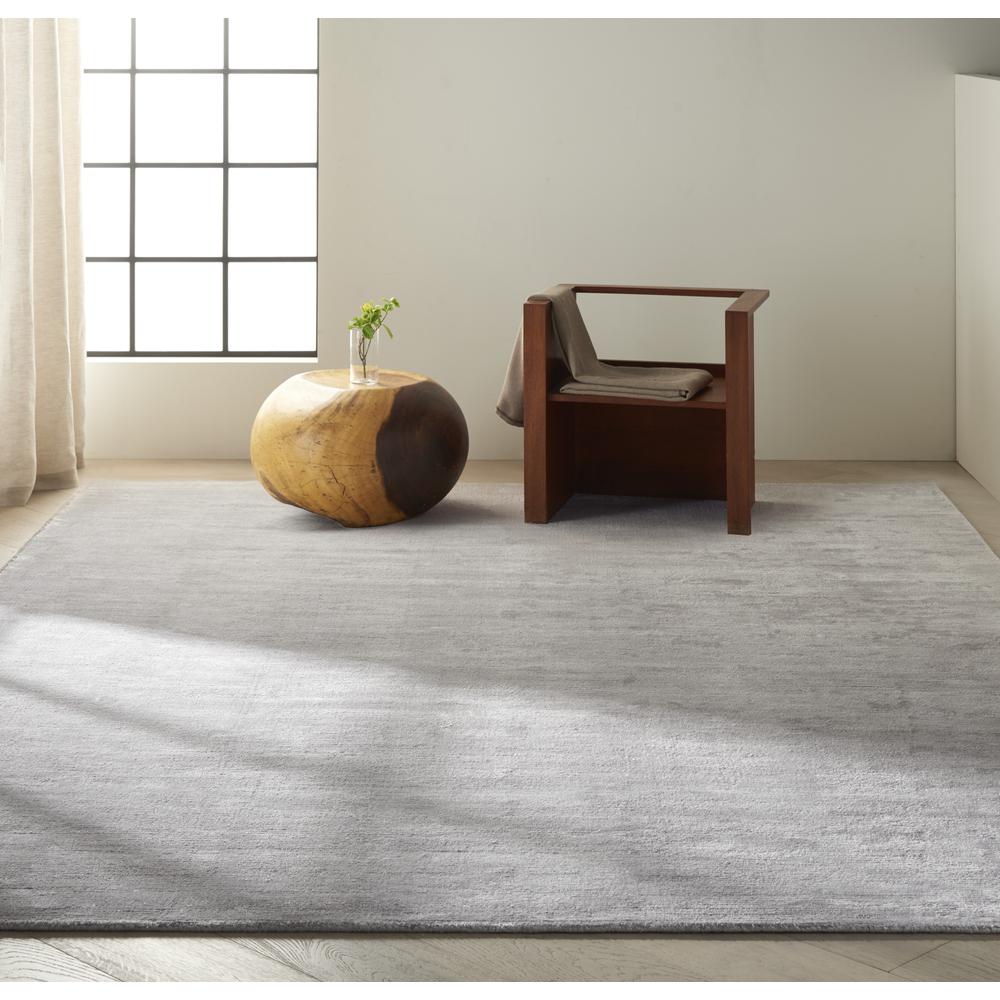 Calvin Klein Home Lunar 9'6 x 13' Platinum Area Rug