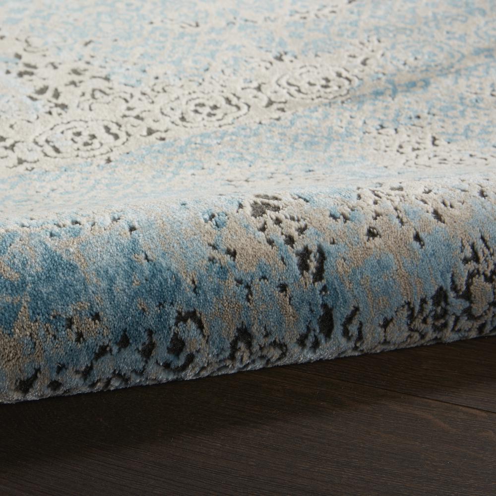 Karma Area Rug, Blue, 5'3" x 7'4"