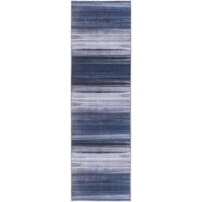 Modern Runner Area Rug, 8' Runner