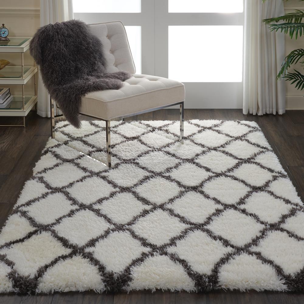 Shag Rectangle Area Rug, 4' x 6'