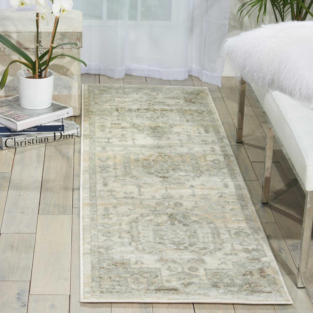 Euphoria Area Rug, Ivory, 2'2" x 7'6"