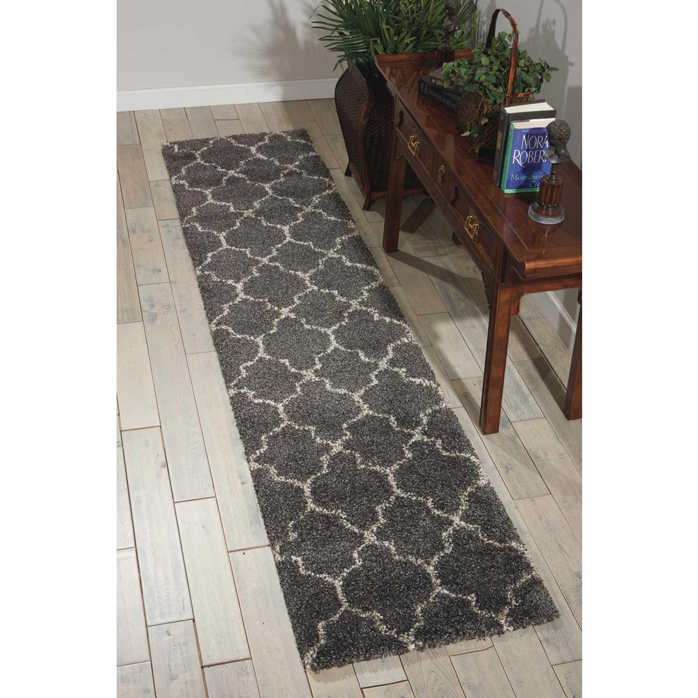 Amore Area Rug, Charcoal, 2'2" x 10'