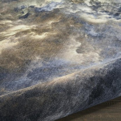 Nourison Le Reve Area Rug, Chocolate/Multicolor, 9' x 12', LER07