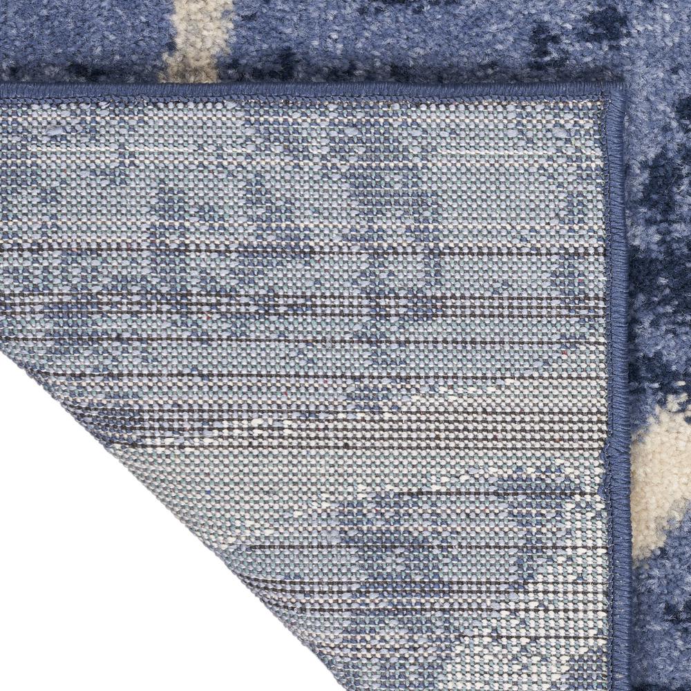 Modern Runner Area Rug, 7' Runner