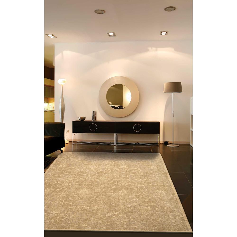 Silk Elements Area Rug, Sand, 9'9" x 13'