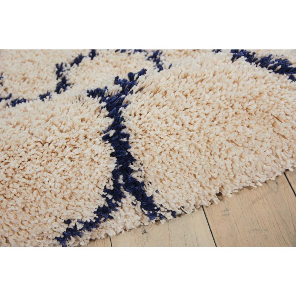 Amore Area Rug, Ivory/Blue, 2'2" x 7'6"