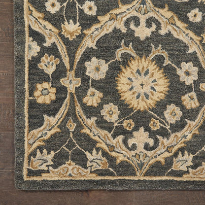 Jazmine Area Rug, Navy, 8'6" x 11'6"