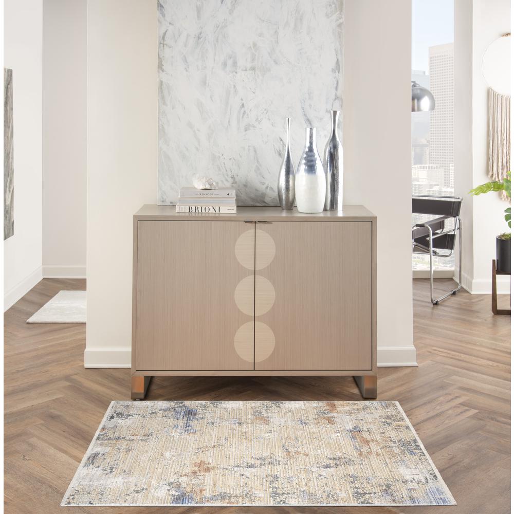 Modern Rectangle Area Rug, 3' x 5'