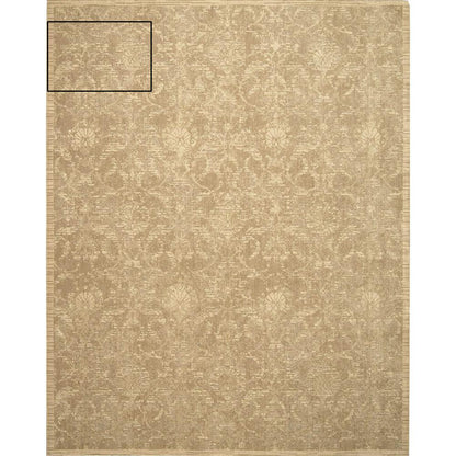 Silk Elements Area Rug, Sand, 9'9" x 13'