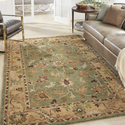 Tahoe Area Rug, Green, 5'6" x 8'6"