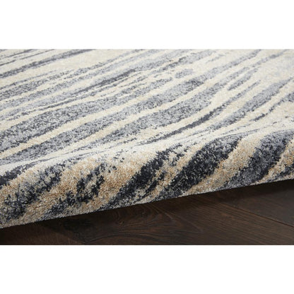 Modern Rectangle Area Rug, 4' x 6'