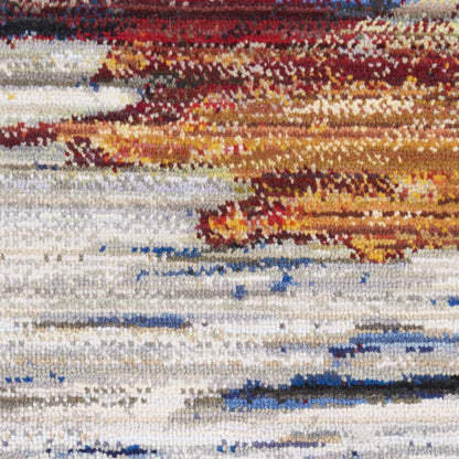 Modern Rectangle Area Rug, 8' x 10'
