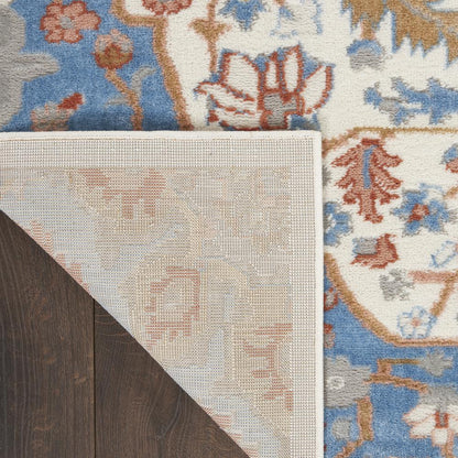 Transitional Runner Area Rug, 8' Runner