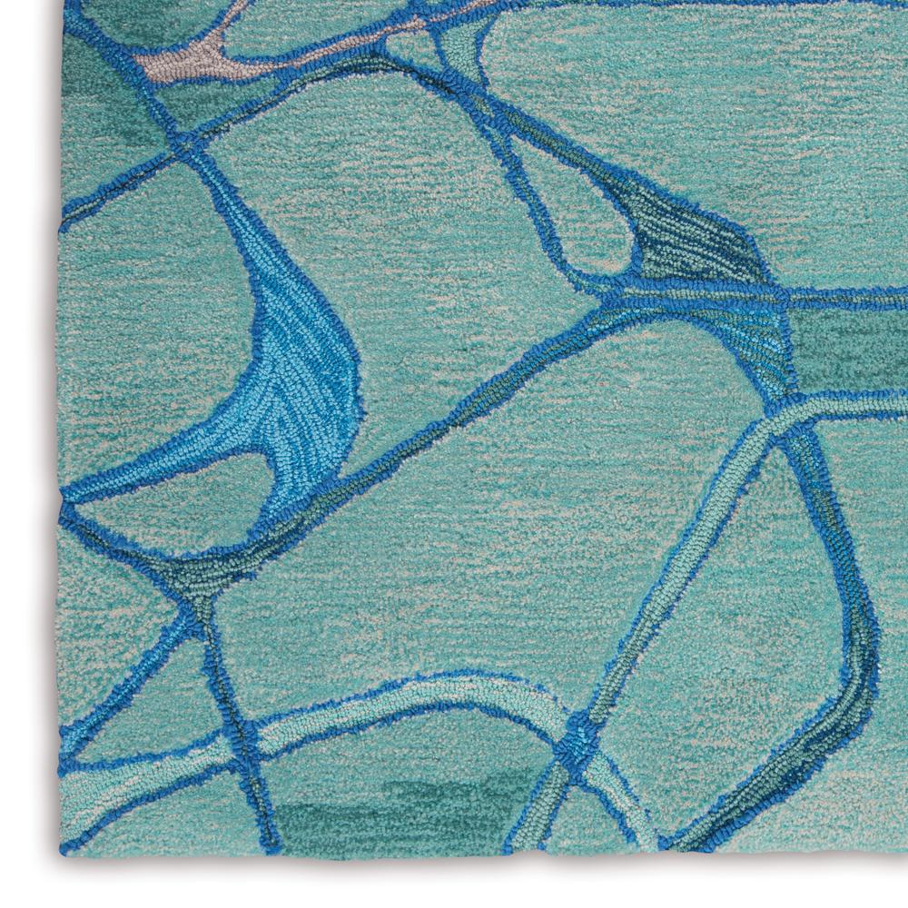 Modern Rectangle Area Rug, 5' x 8'