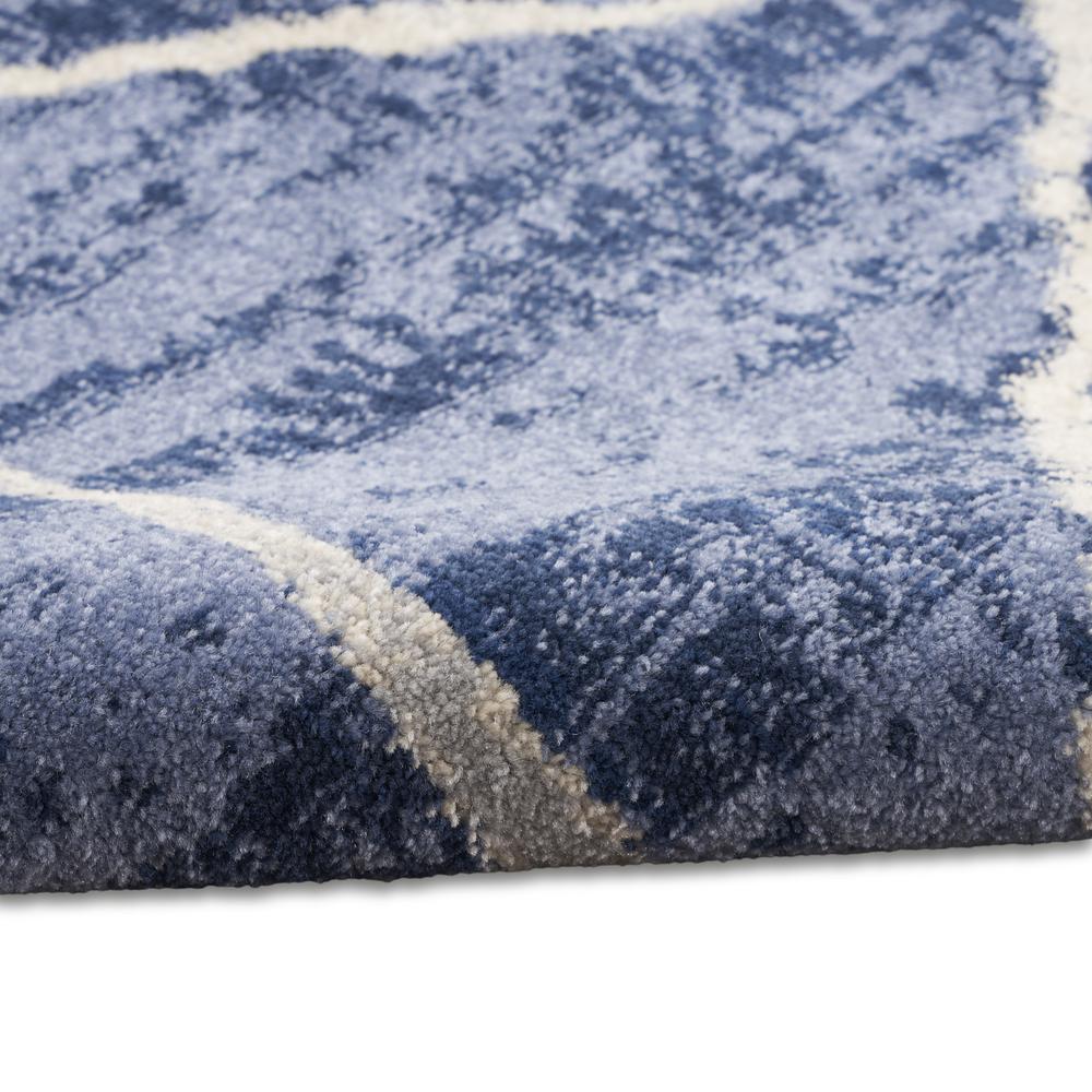 Modern Runner Area Rug, 7' Runner