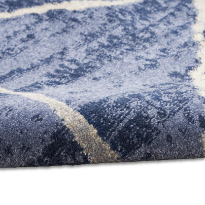 Modern Runner Area Rug, 7' Runner