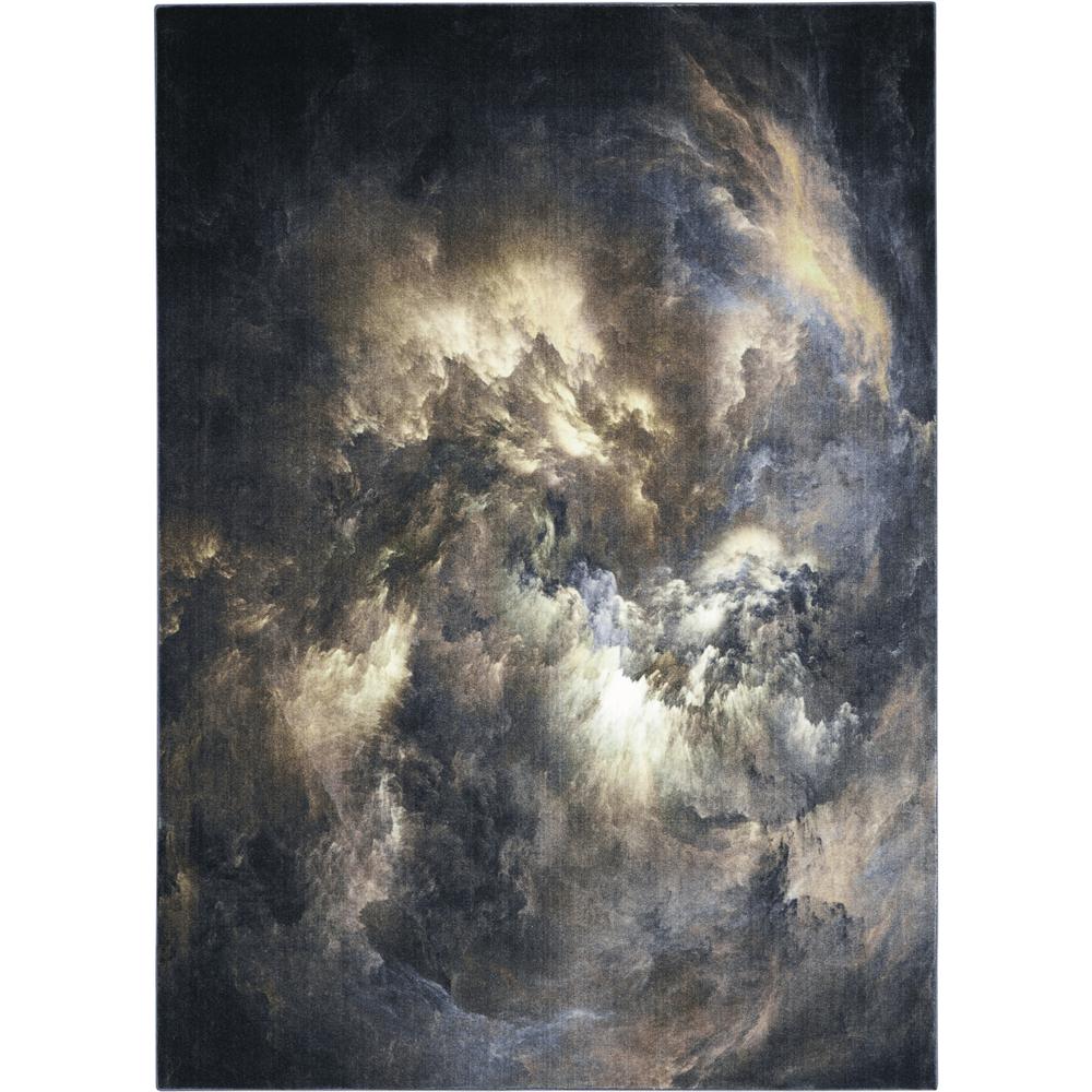 Nourison Le Reve Area Rug, Chocolate/Multicolor, 9' x 12', LER07
