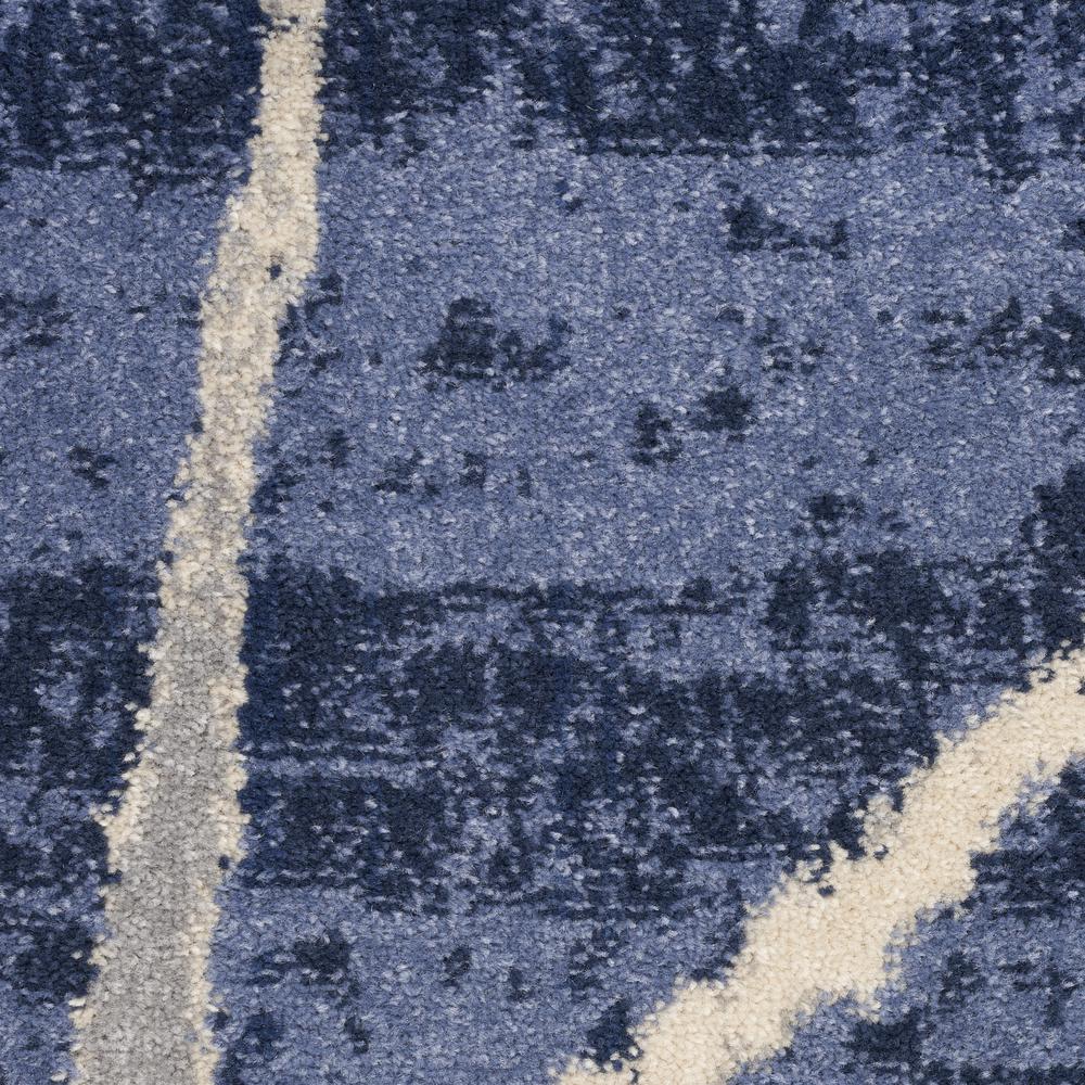 Modern Runner Area Rug, 7' Runner