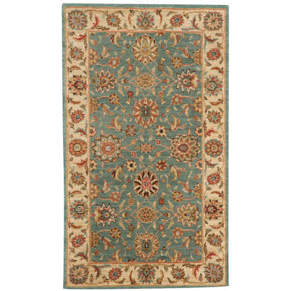 Rectangle Traditional Machine Made Area Rug