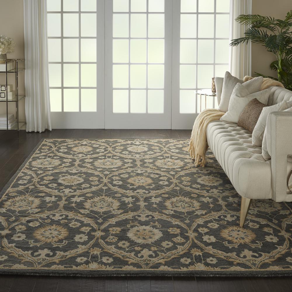 Jazmine Area Rug, Navy, 8'6" x 11'6"